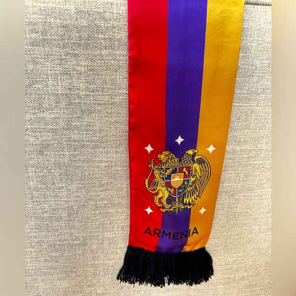 Armenian Soccer Scarf - New WRAPPED with Tags / Armenia Football Stole - Picture 16 of 17